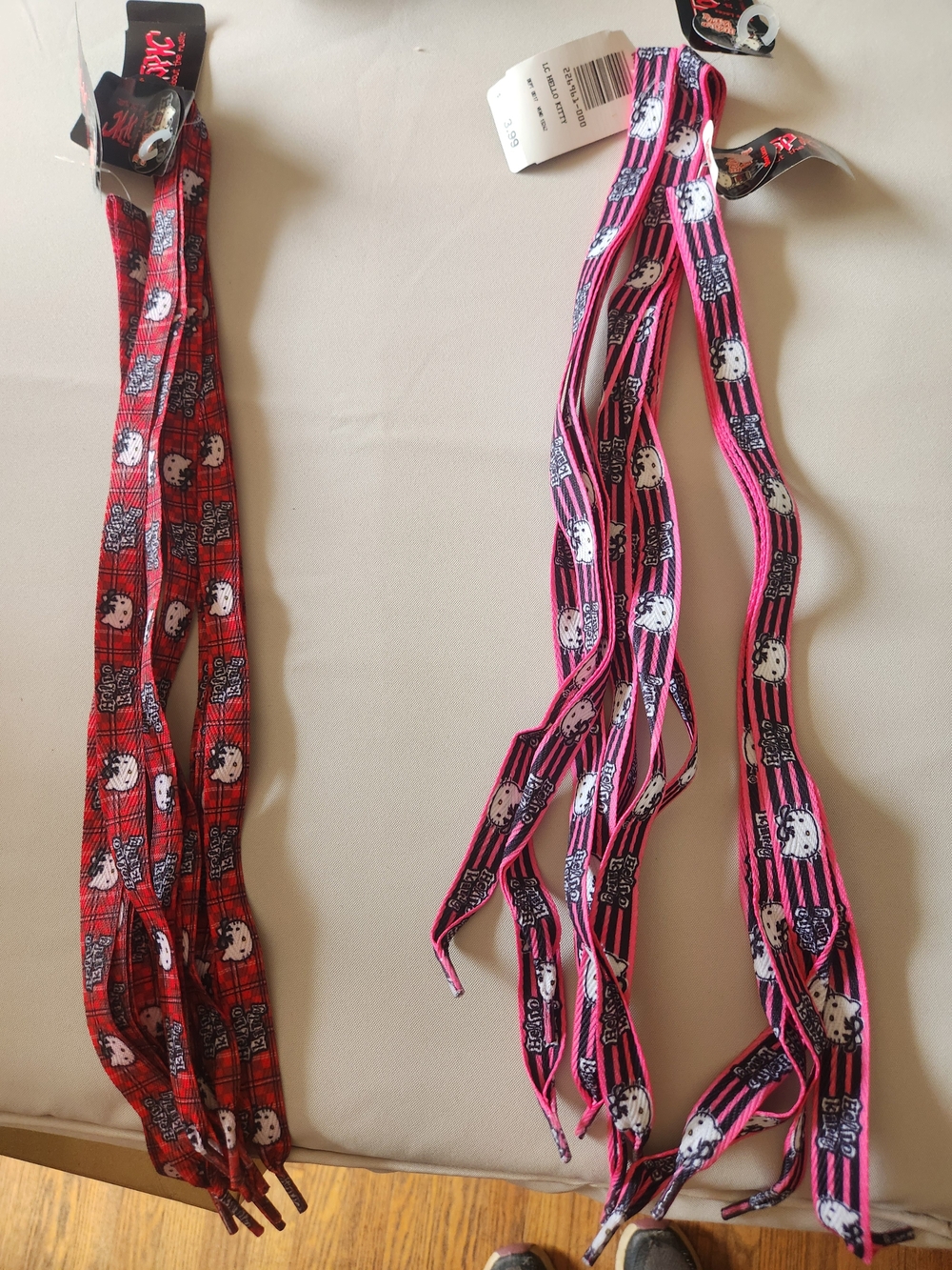 10 Pairs NWT HELLO KITTY shoelaces
